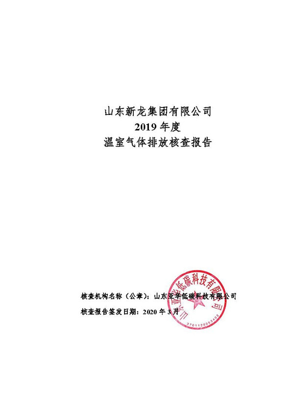 山东新龙集团有限公司-2019温室气体审核报告_页面_1.jpg